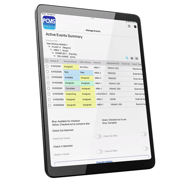 PCMS<sup>®</sup> Mobile